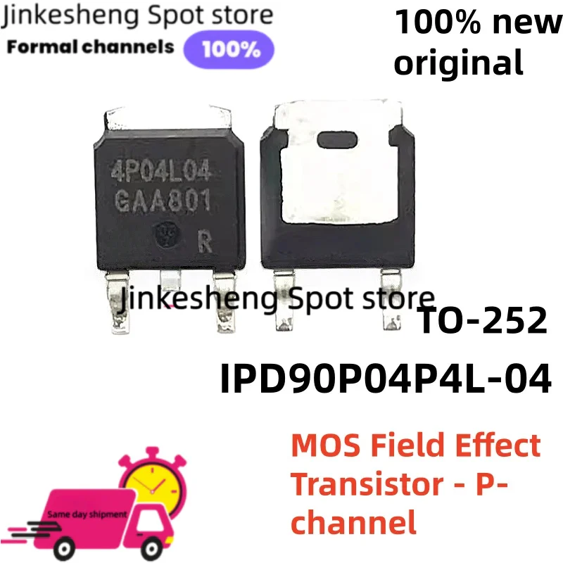 10-20-30pcs/ IPD90P04P4L-04  4P04L04 TO-252 package Original MOS Field Effect Transistor - P-channel 90A/40V