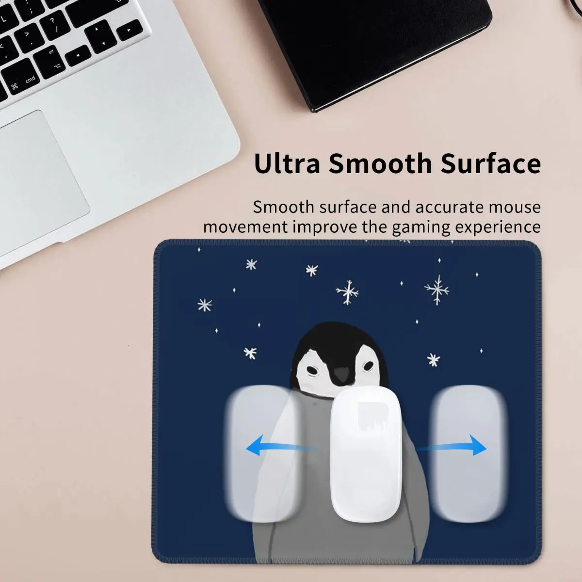 Multi-size Mouse Pad Happy Little Penguin Gamer PC Laptop Mats Keyboard Carpet Computer Gaming Office Accessories Desk Mat