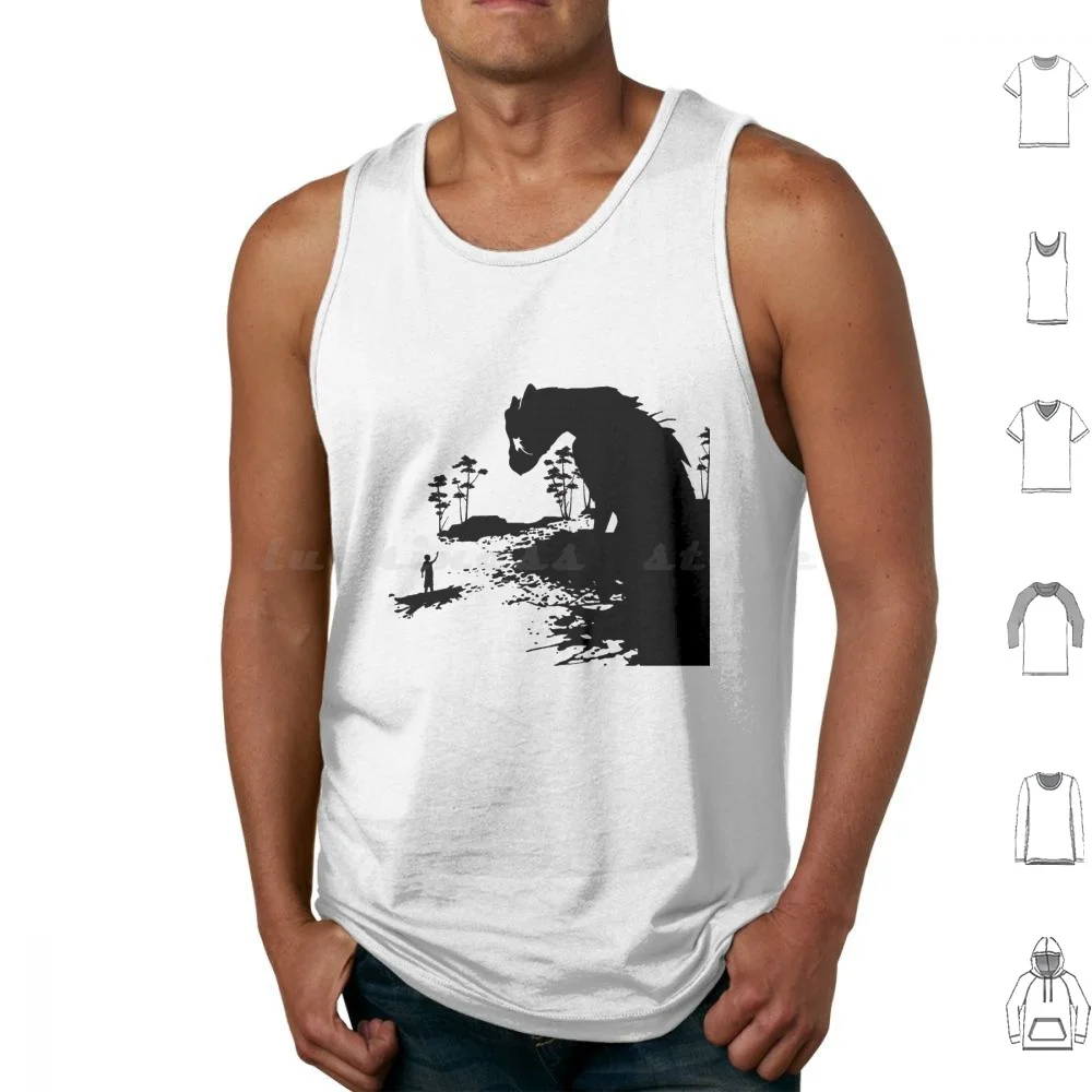 Camisetas sin mangas The Last Guardian, chaleco sin mangas The Last Guardian Ps4 Drake Dragon