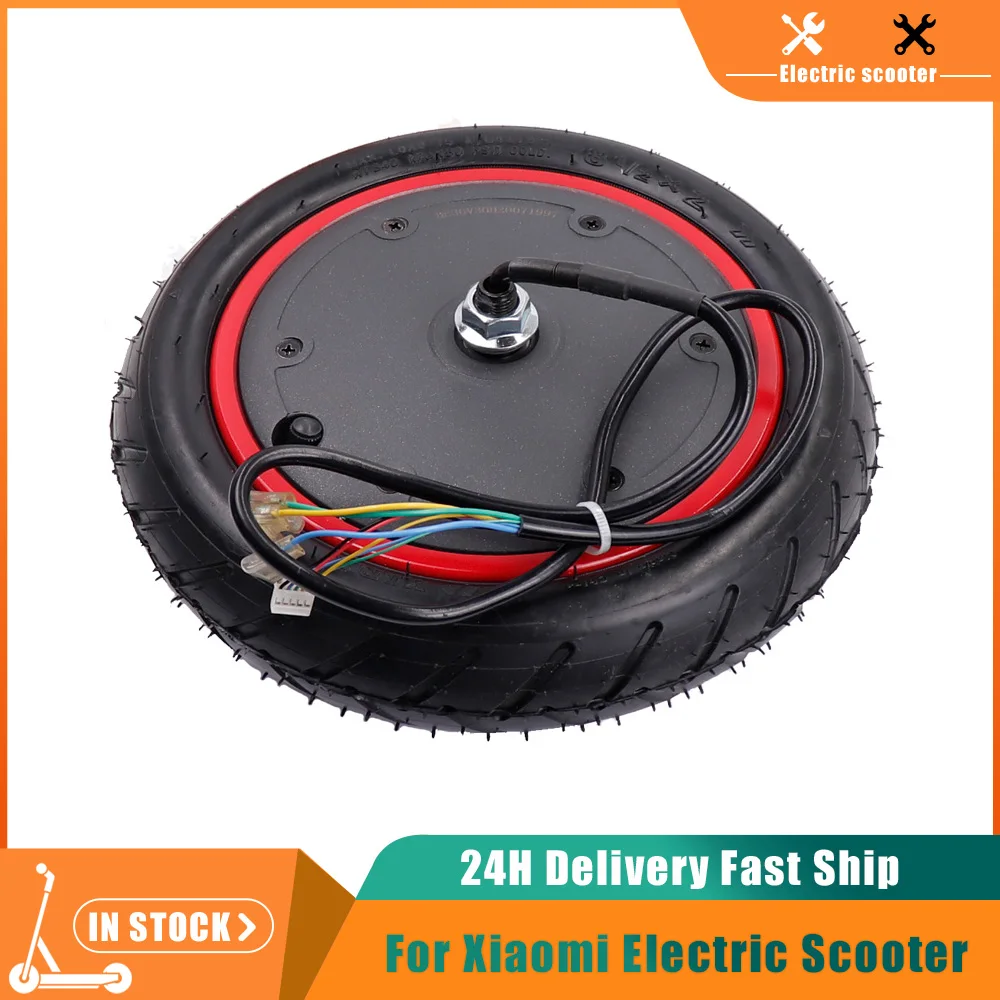

Electric Scooter Engine Motor For Xiaomi M365 Pro Electric Scooter 8.5 Inch Durable Wheel Tire Assembly Replacement Motor Parts