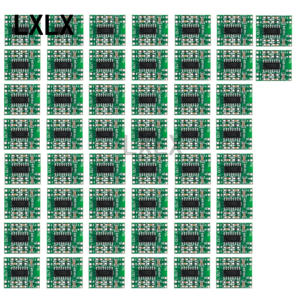 50-100pcs PAM8403 Ultra Miniature Digital Amplifier Board 2*3W Class D High Efficiency 2.5~5V USB Power Supply Available 8403