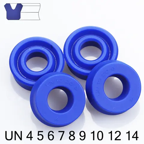 UN UHS 4 5 6 6.3 7 8 10 11.2 12 14 Polyurethane PU Shaft Piston Rod U-Cup Seal O Ring Grooved Gasket Hydraulic Cylinder Oil Seal