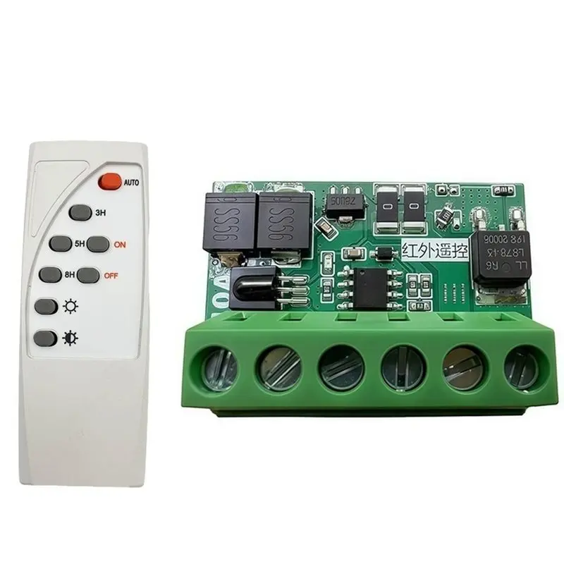 A93E-Fully Automatic Solar Street Light Control Circuit Board Remote Control Function DC 6-45V Light Drive Controller