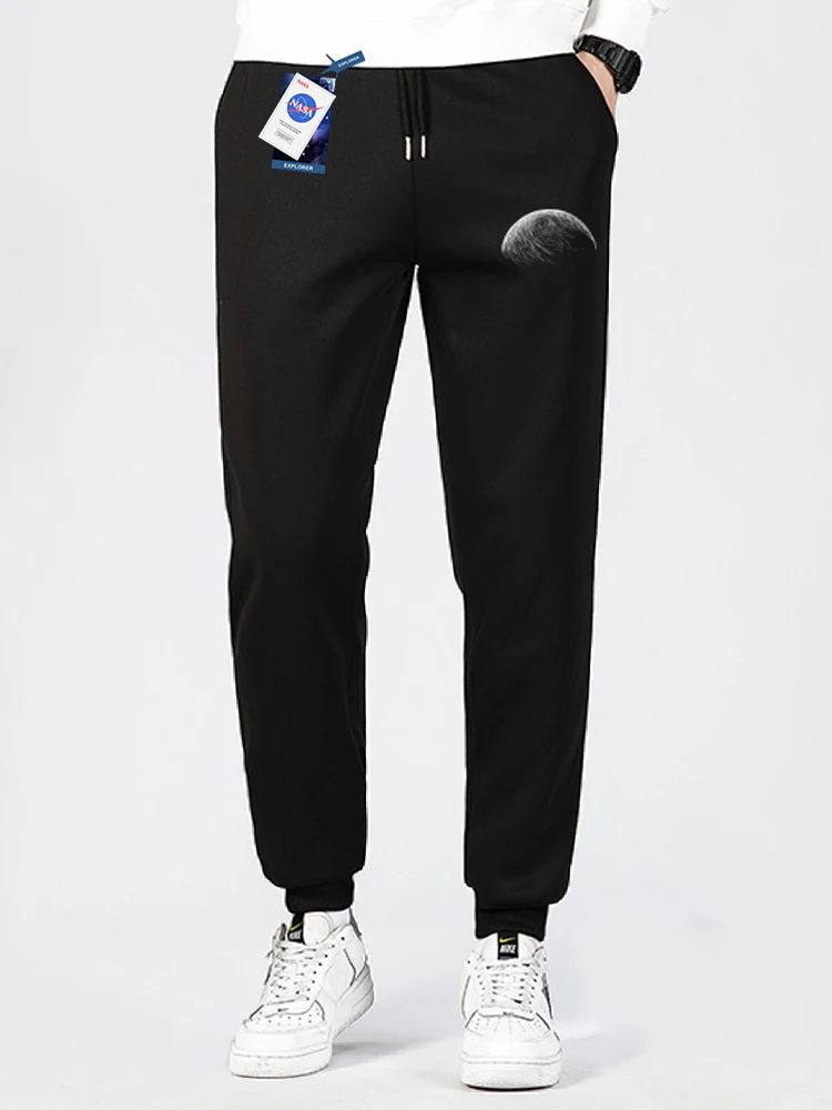 

Мужские свободные теплые повседневные брюки из овечьего бархата с флисовой подкладкой, осенне-зимние новые универсальные длинные брюки из полиэфирного волокна