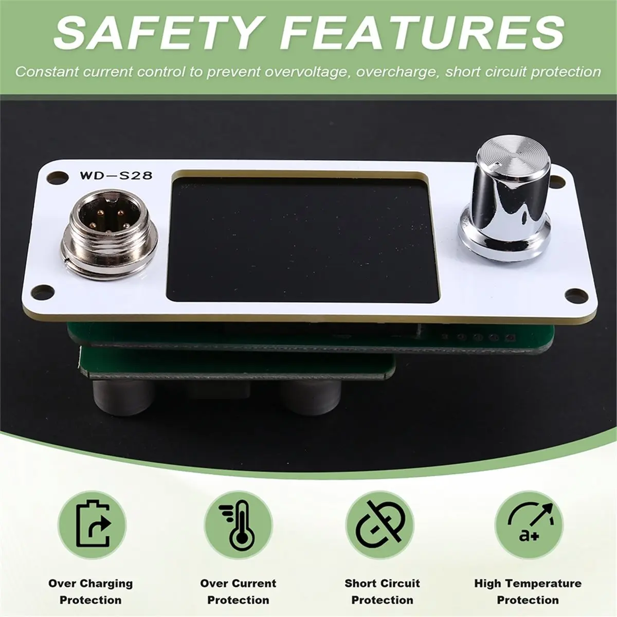 A32I -S28 Universal Main Control Board Compatible for C245/C210/C115 and T12 Soldering Iron Tips GX12-5 Interface