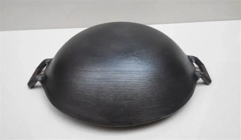 double ear cast iron wok cooki - огляд і ціна Camping Cooking Without Gas