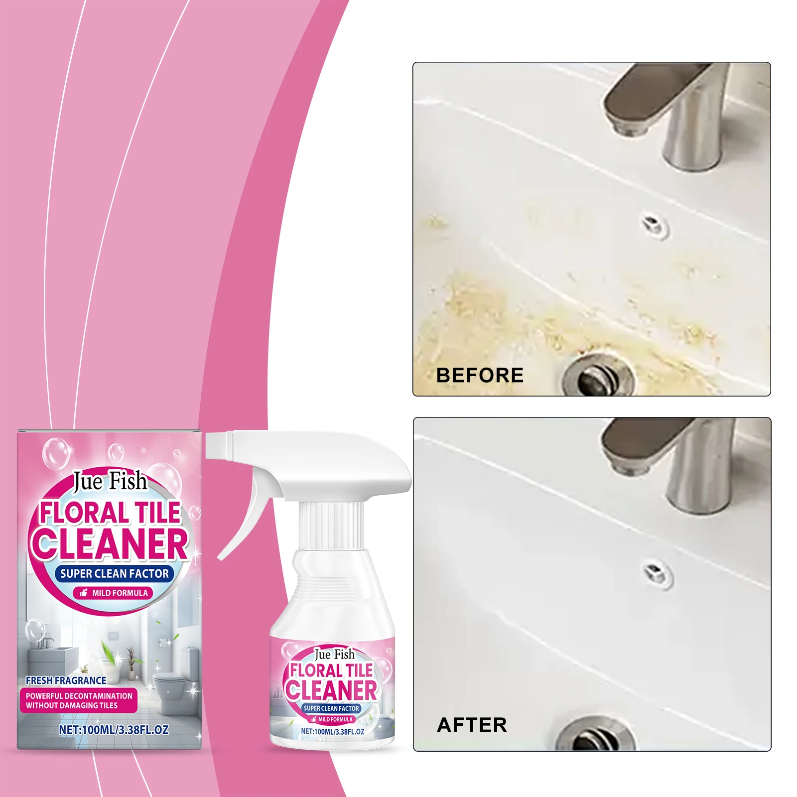 

Floral Toilet Bowl Cleaner