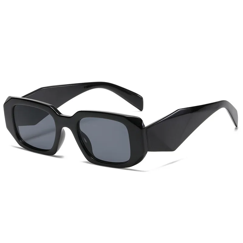 

1 pc polygon fashion sunglasses, women's advanced sense of ins sunscreen personality sunglasses