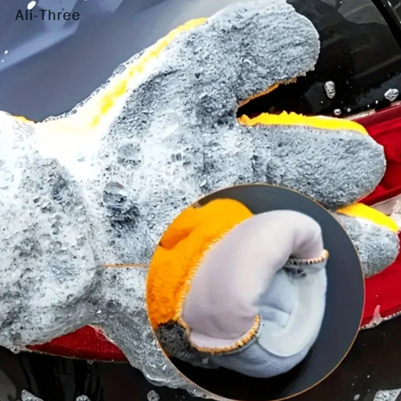 

1 шт., полотенца для полировки, плюшевые перчатки для мытья из микрофибры, коралловый флис, перчатки для мытья автомобиля, полотенца для мытья автомобиля, аксессуары для чистки