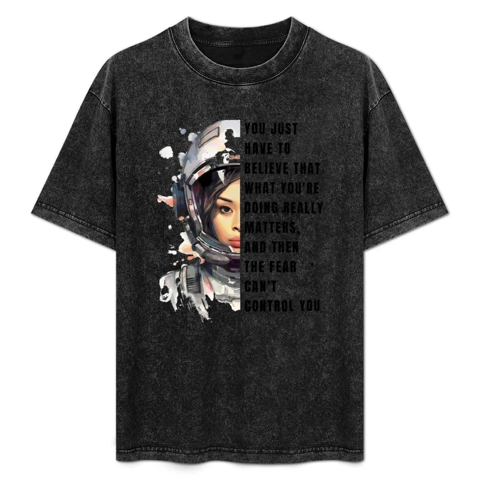 Sci-Fi Inspired Motivational T-Shirt