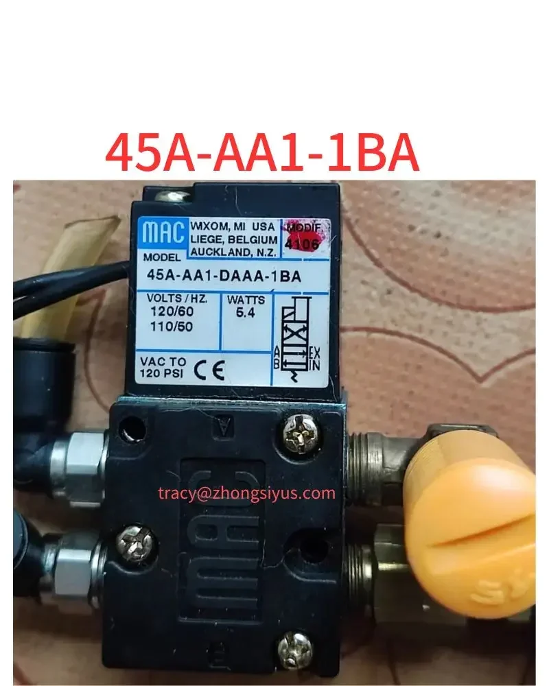 

Использованный электромагнитный клапан 45A-AA1-1BA