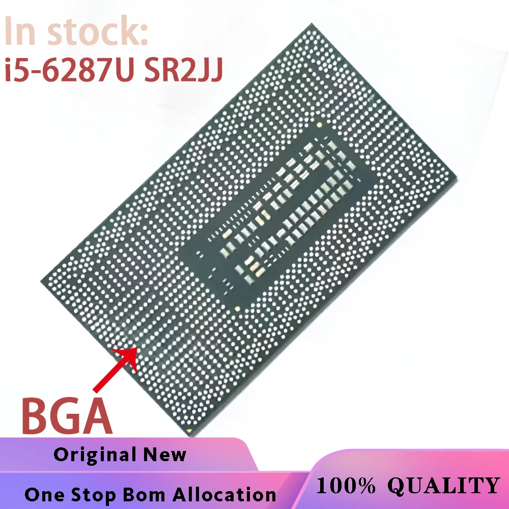 

100% New i5-6287U SR2JJ i5 6287U BGA Chipset