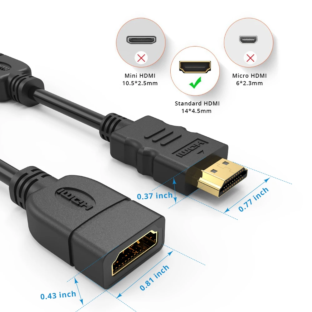 Zexmte adattatore Ethernet per scheda di rete da Micro a 100Mbps con cavo HDMI per Fire TV Stick per cavo Ethernet Chromecast Ultra/ 2/1