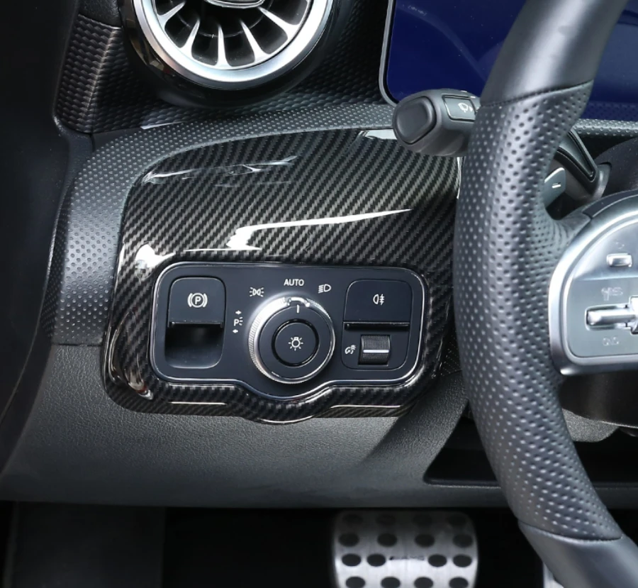 لمرسيدس بنز الفئة A180 A200 A220 2019 - 2022 الملحقات الداخلية مركز تكييف الهواء منفذ التيار المتردد تنفيس غطاء إطاري #5