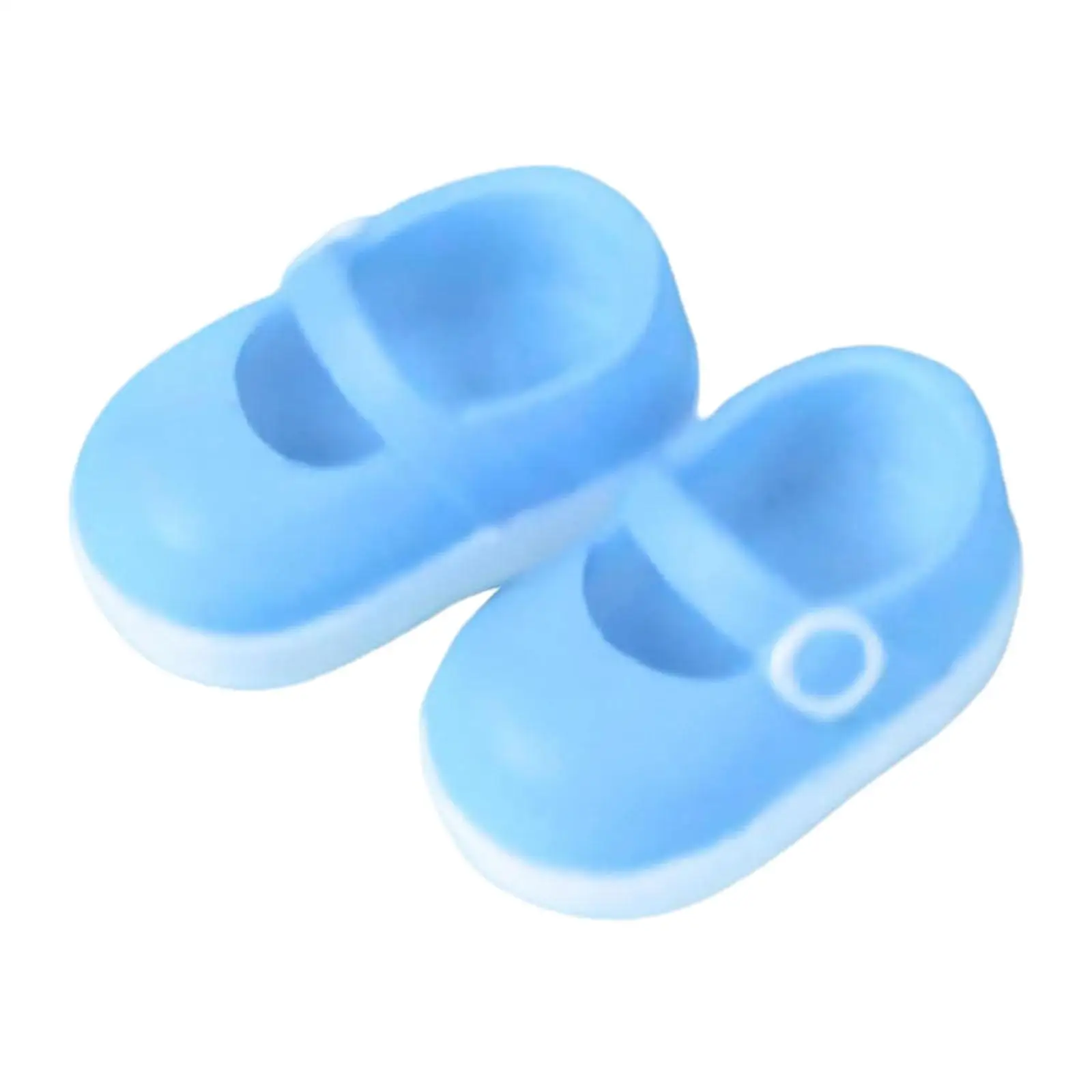 BJD Dollhouse Shoes 1 12 Scale Silicone Miniature Figure Boots for Action Figure Collection