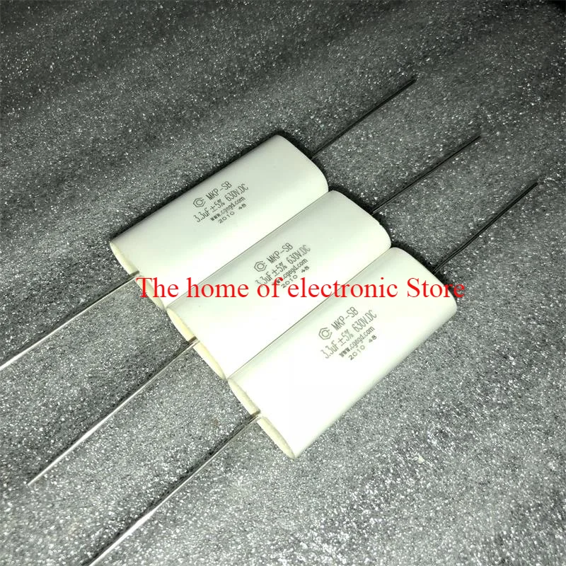 

5PCS/LOT MKP-SB 3.3UF 630V Thick Copper IGBT Absorbing Non Inductive Protective Capacitor