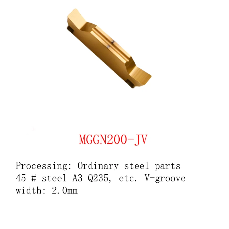 

10 шт. режущие вставки с ЧПУ, канавочные вставки MGGN200, острый фасок 15 ° Инструмент для плоского токарного лезвия