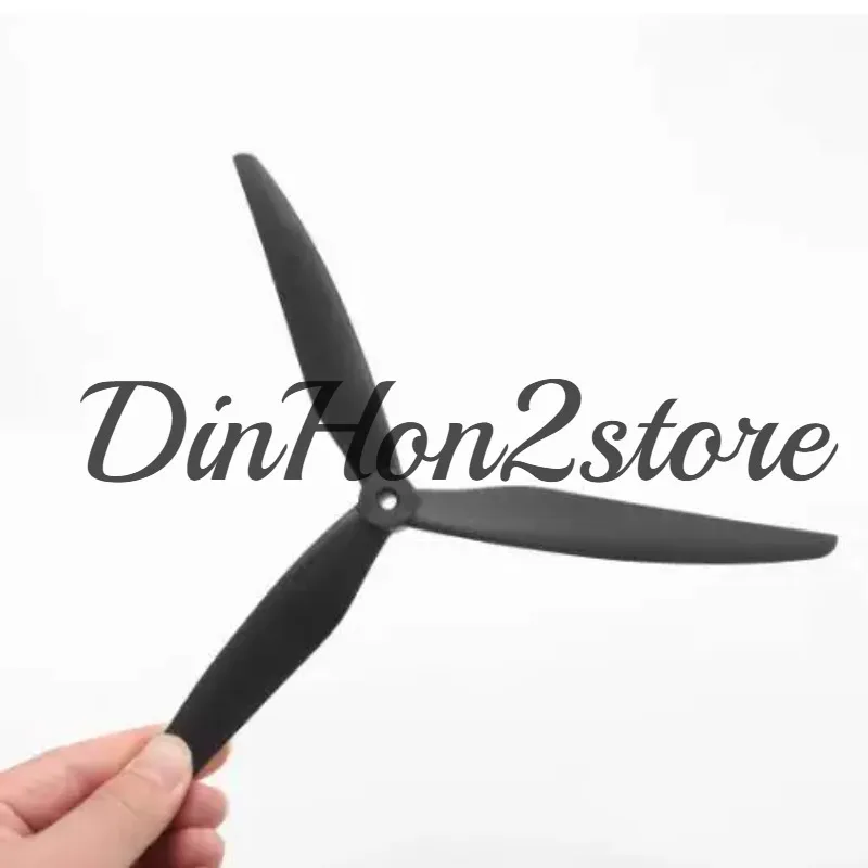 7/8/9/10/13-Inch Propellers,  Three-Blade Propellers, Fiberglass Nylon Cross-Cutter Propellers