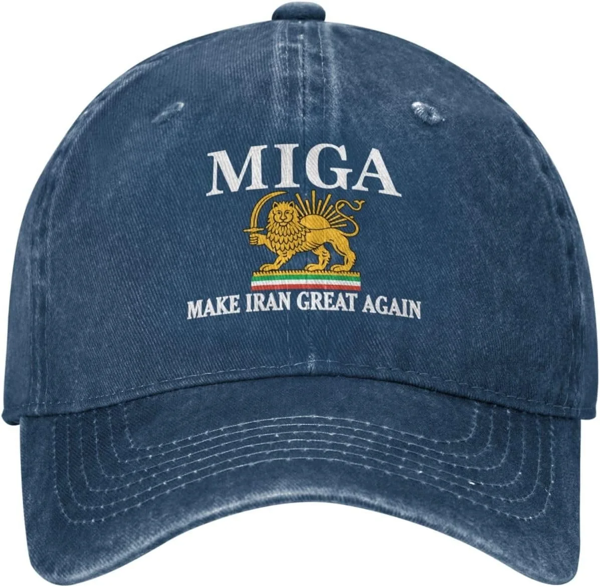 Maak Iran weer geweldig Baseball Cap Heren Dames Print Trucker Hat Zomer Y2k Retro Running Hippie Zonneklep Baseball Caps