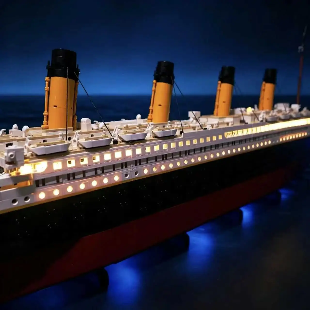 LED Light For 10294 Titanic Building Blocks Lamp Remote Control (Not Include Building Blocks) Birthday Christmas Gift