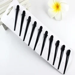 10pcs Black Metal Hair Clip Alligator Clip Large Barrettes Bangs Headwear Hair Pins for Girl Hair Accessories Wedding