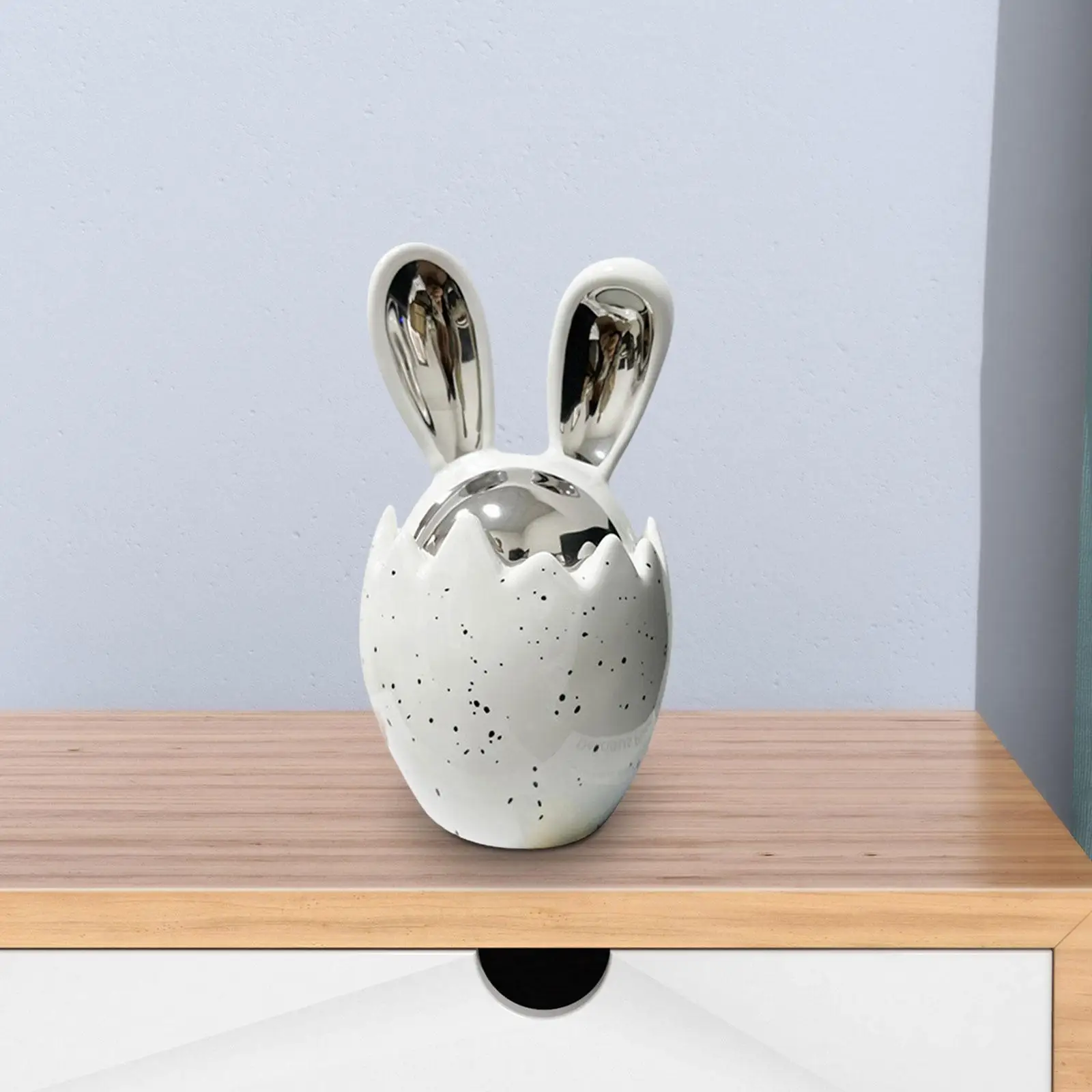 

Eggshell Rabbit Ornaments Ceramics Home Accessories Living Room Home Decorations