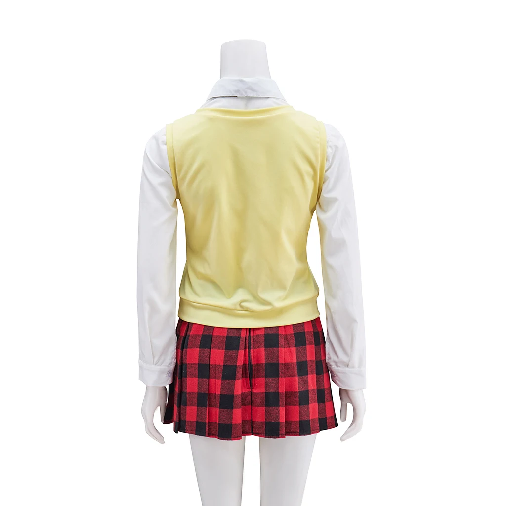 Anime Soul Cos Eater Meister Maka Albarn Cosplay Costume Uniform Death College Outfiits Halloween Party Maka Role Play Outfit view 6