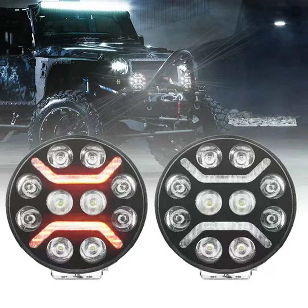 

9 inch 120W Round LED Work Light High Power Combo Led Working Light For 4x4 Offroad ATV UTV Truck Tractor Motorcycle lights