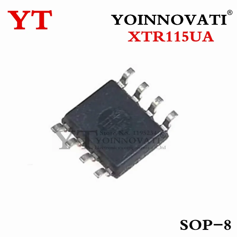 5PCS XTR115UA SOP-8 XTR115U SOP8 XTR115 SOP 115U K XTR115UK