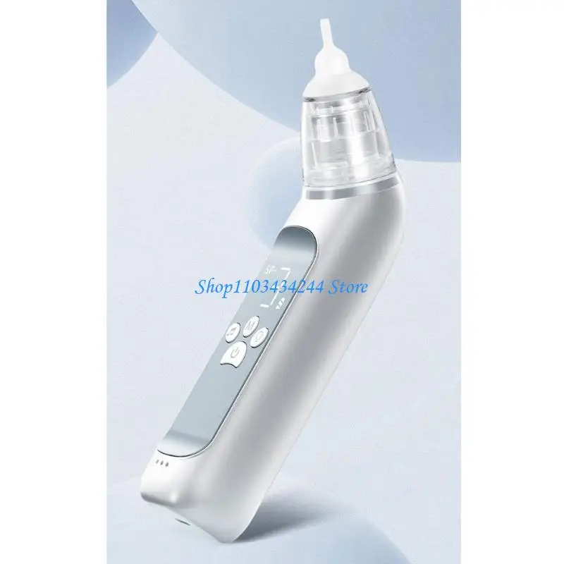 Baby Nose Sucker Nasal Cleaner Tool with Soft Tips and Built in Music & LED Lights for Congestion Relief User Friendly view 4