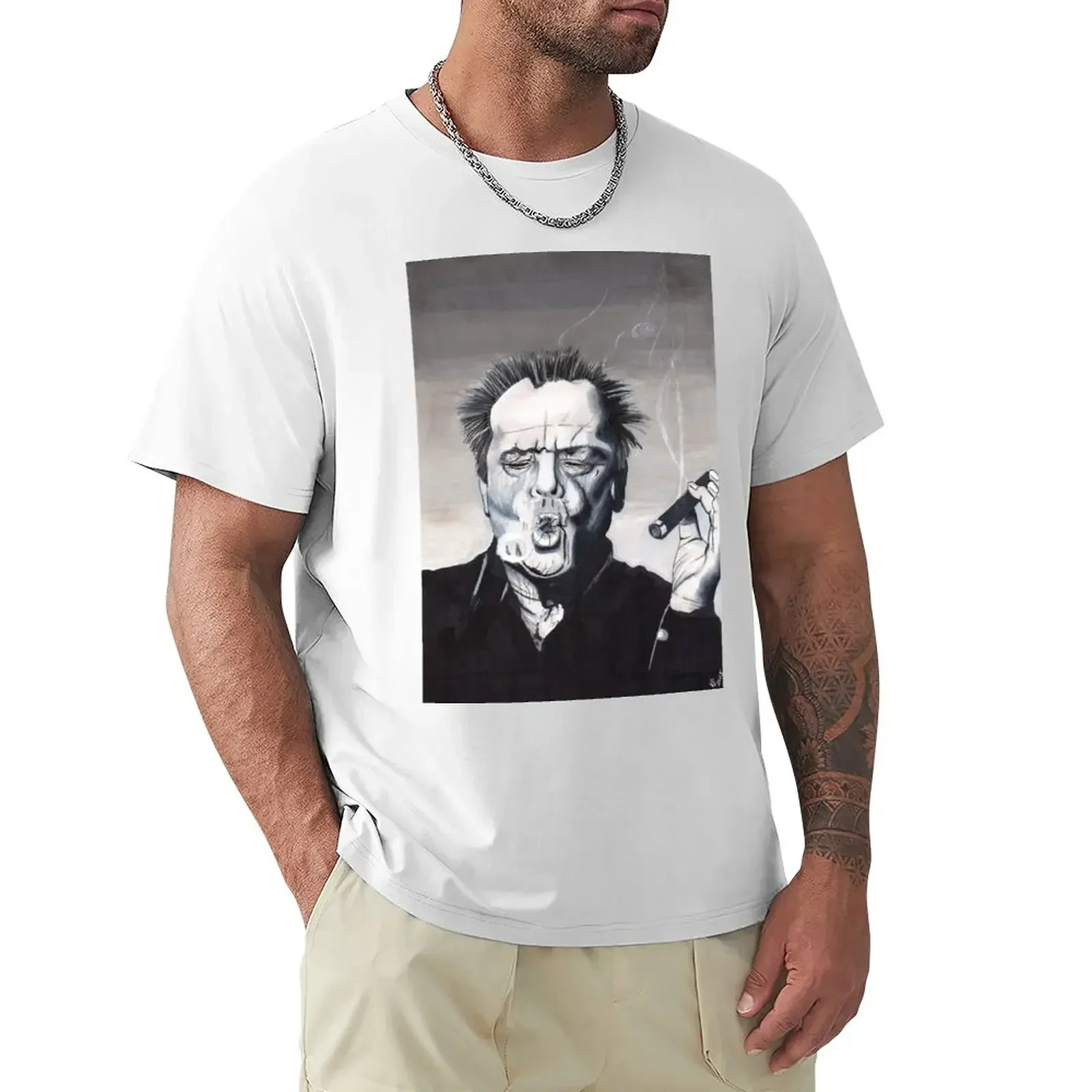 

Jack Nicholson Smoke Ring T-Shirt graphic shirts summer clothes designer t shirt men