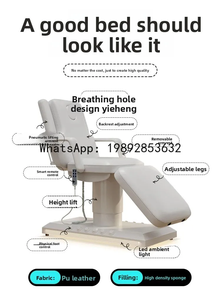 AA Tattoo shop tattoo pattern embroidery bed visual ear bed special medical aesthetic injection bed