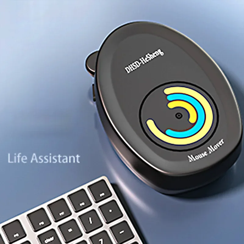 جهاز محاكاة حركة الماوس الأوتوماتيكي غير القابل للاكتشاف مع مفتاح تشغيل/إيقاف لإيقاظ الكمبيوتر والكمبيوتر النشط