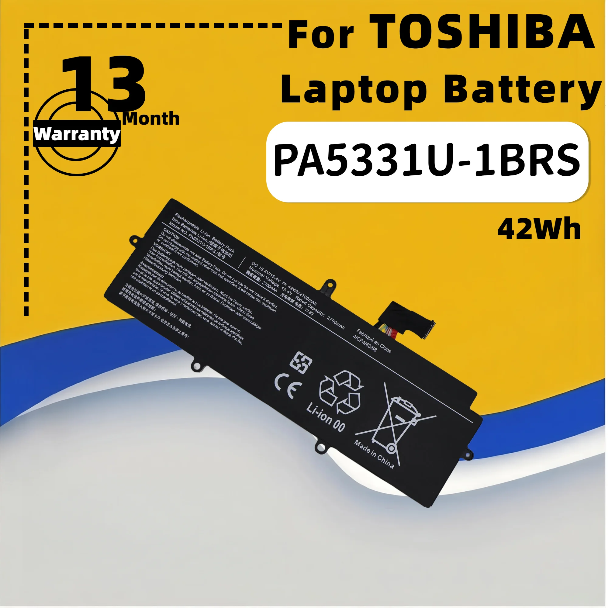 

FRLESUI для Toshiba Dynabook Portege A30-E A30-E-174 X30L-G X30L-G1331 A30-G A40-E A40-E-1D6 PA5331U-1BRS PA5331U аккумулятор