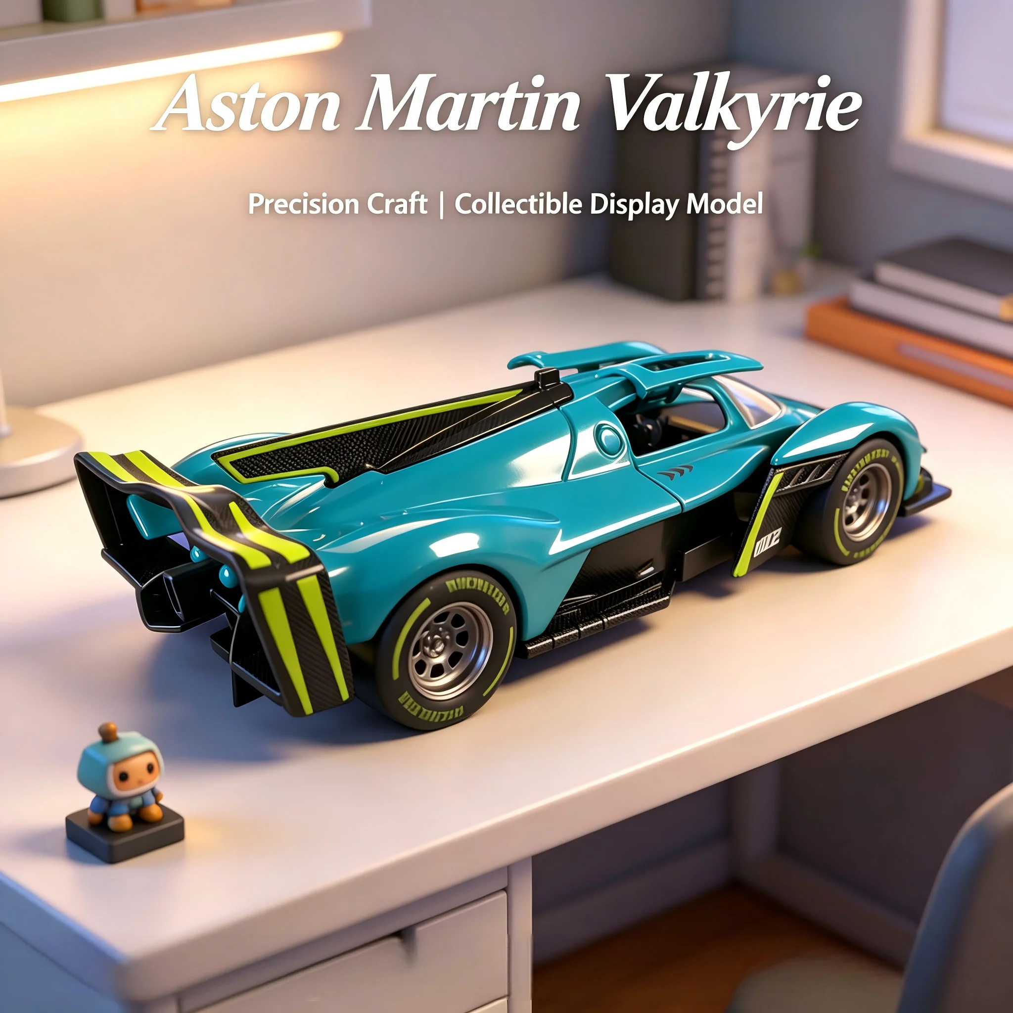 1:36 Metal Sports Car Replica Pull-Back Openable Doors, Alloy Vehicle Ornament for Automobile Enthusiast Collection - view 5