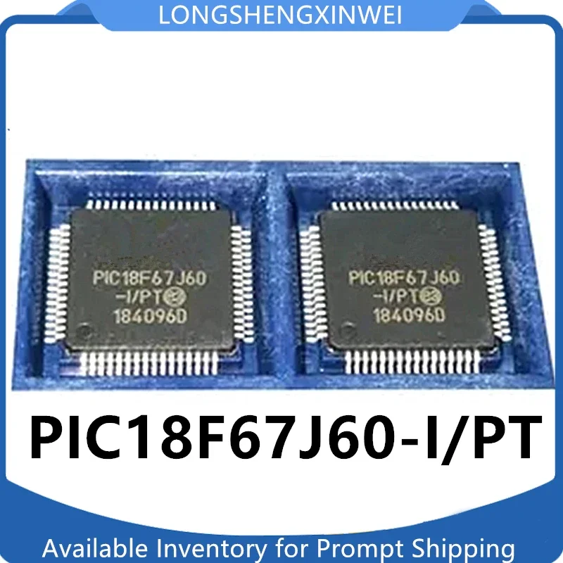 1PCS PIC18F67J60-I/PT PIC18F67J60 TQFP64 Original Microcontroller MCU Chip