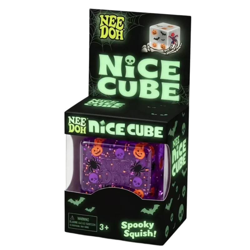 The NEE DOH Series’ “Wonder Cube” Is a Halloween-Themed, Horror-Style Stress-Relief Toy; It Has a Soft Texture and Can Be Used a