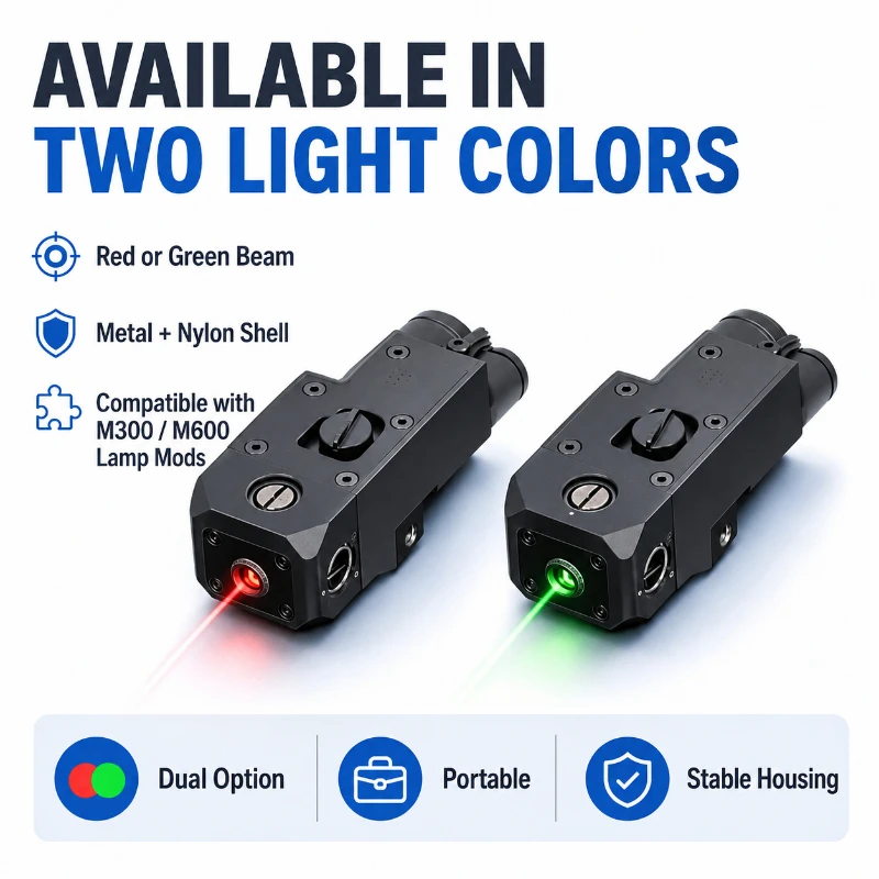 Multi‑functional Hobby Model Signal Module, Bright Red Green Light Effect Rechargeable Battery Container Accessory
