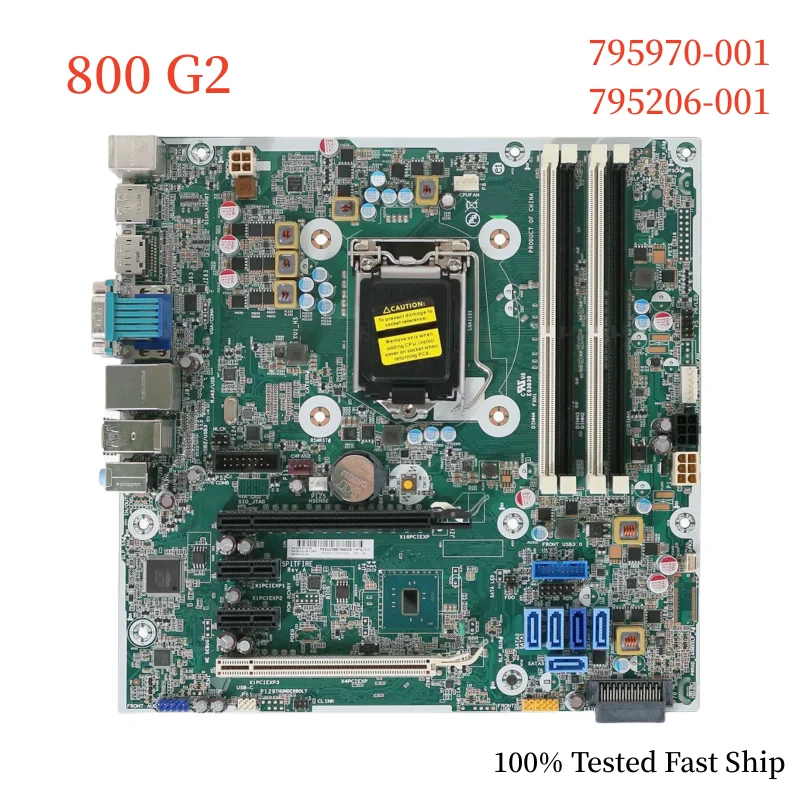 

795970-001 For HP EliteDesk 800 G2 Motherboard 795206-001 795970-601 Q170 LGA 1151 DDR4 Mainboard 100% Tested Fast Ship