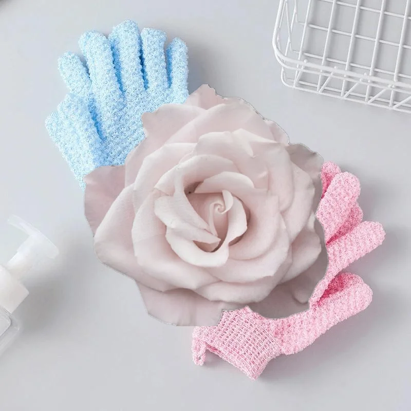 

Popular Exfoliating Bath Gloves Soft Massage Shower Gloves For Deep Cleansing & Dead Skin Removal