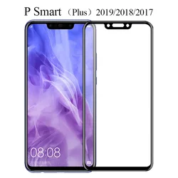 Protecteur d'écran en verre trempé pour Huawei P Smart Plus 2019, film protecteur pour téléphone portable, 2020, 2021, 2018