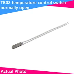 TB02 KSD9700 250V 45C ~150C 2A Plastic Fuses Bimetal Disc small Temperature Switch NC NO Thermostat Thermal Protector 75C Degre