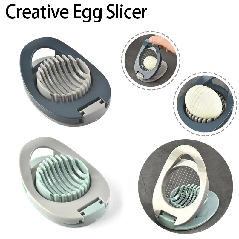 Stainless Steel Wire Egg Slicer Fruit Garnish Slicer Multipurpose Egg Cutter Cut Pores Hard Eggs JDGJ002