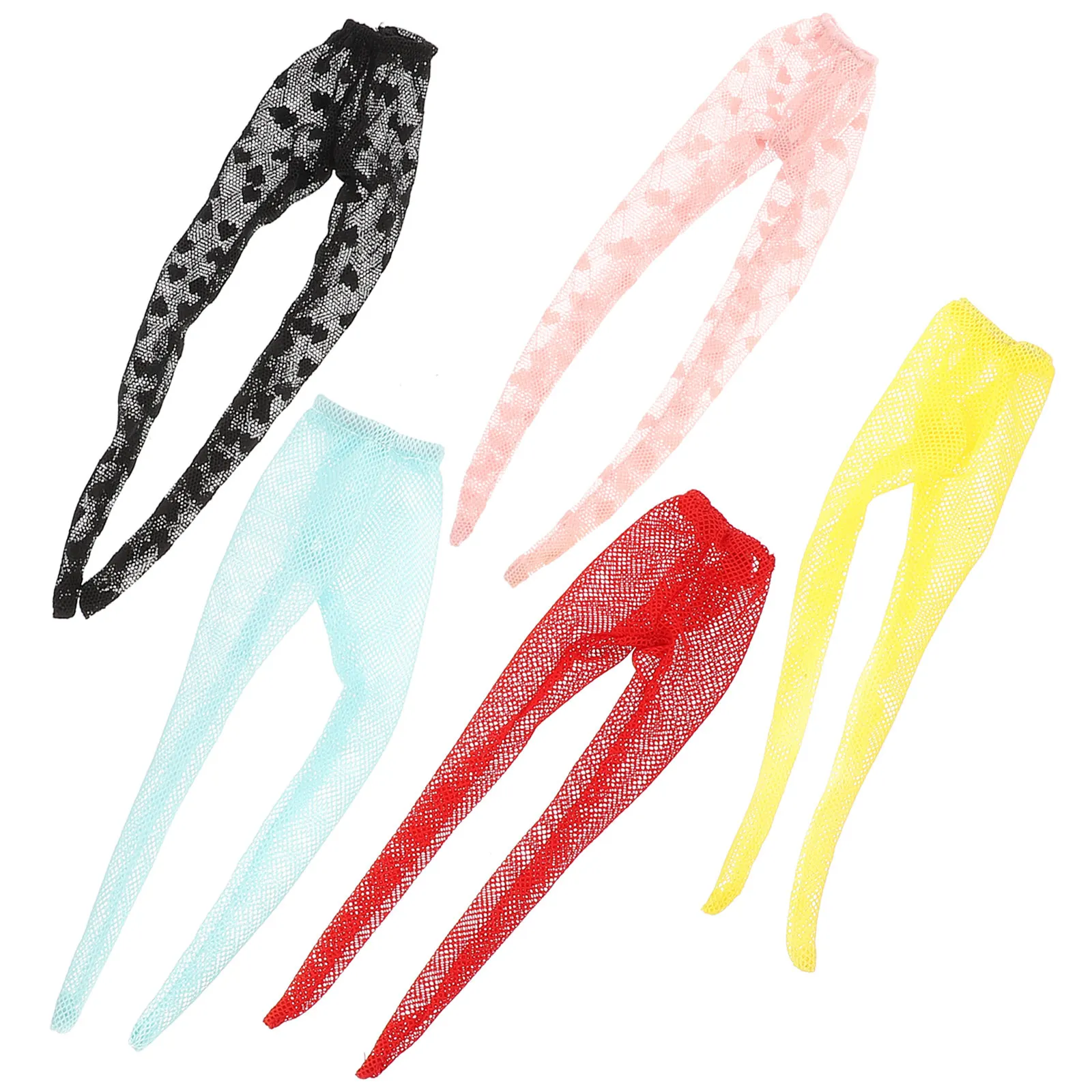 

Набор из 5 штук: кружевные мини-носки, аксессуары для косплея, милые компактные носочки для девочек, для нарядов, с кружевом