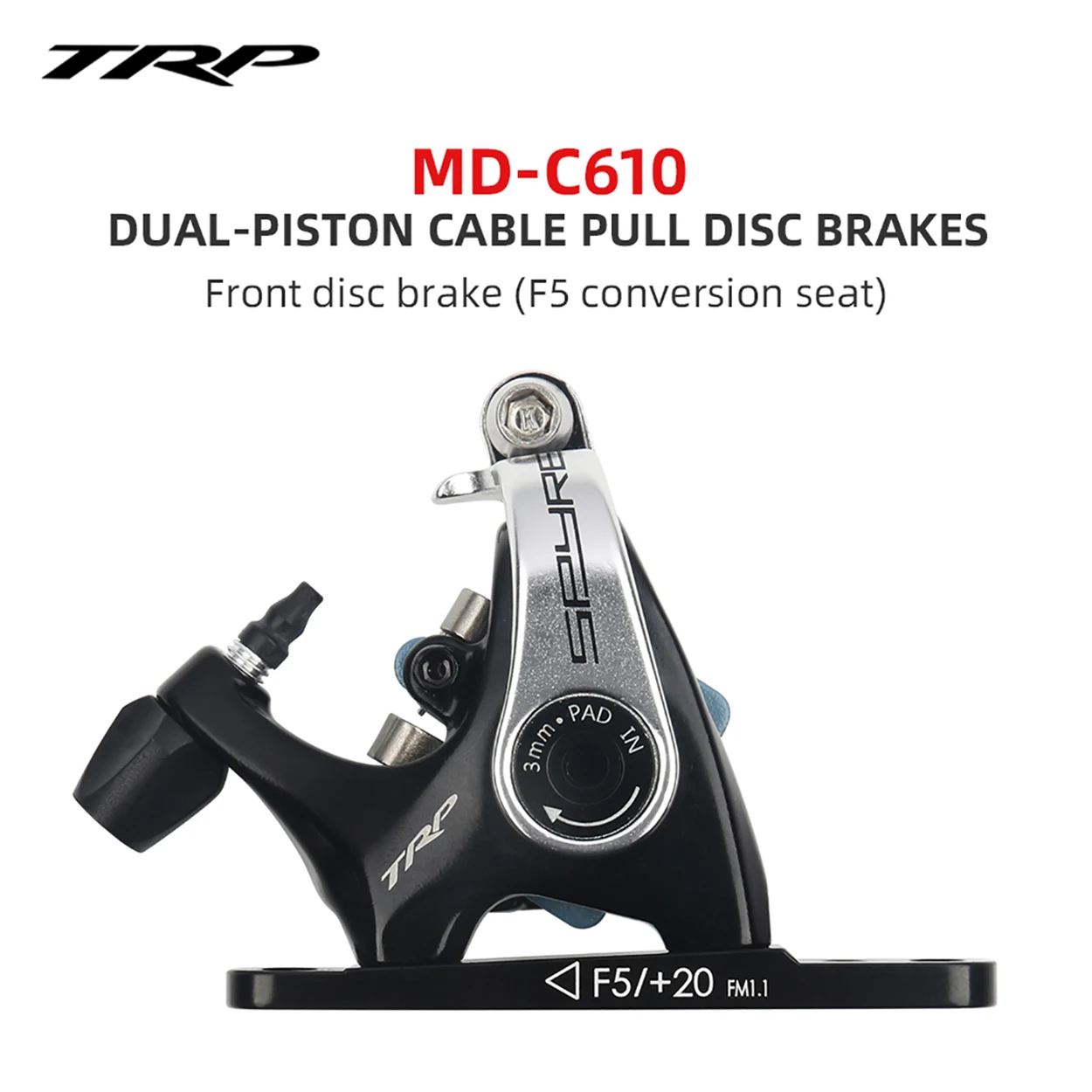 TRP C610 Racing Bike Brake Reliable Stopping Power Lightweight Road Bike Discs Brakes Optimal Performance