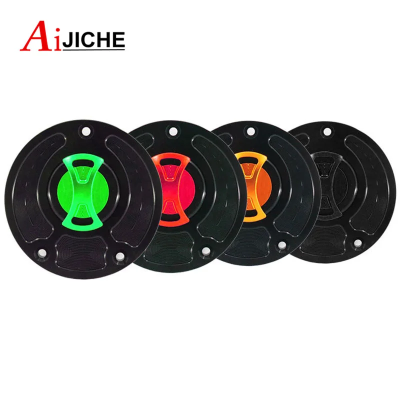 Motorcycle CNC Fuel Tank Cap Gas Oil Tank Cover Petrol Cover For ZX6R Ninja ZX-6R 636 ZX636R ZX-10R Ninja 1000 ZX1000S/SX