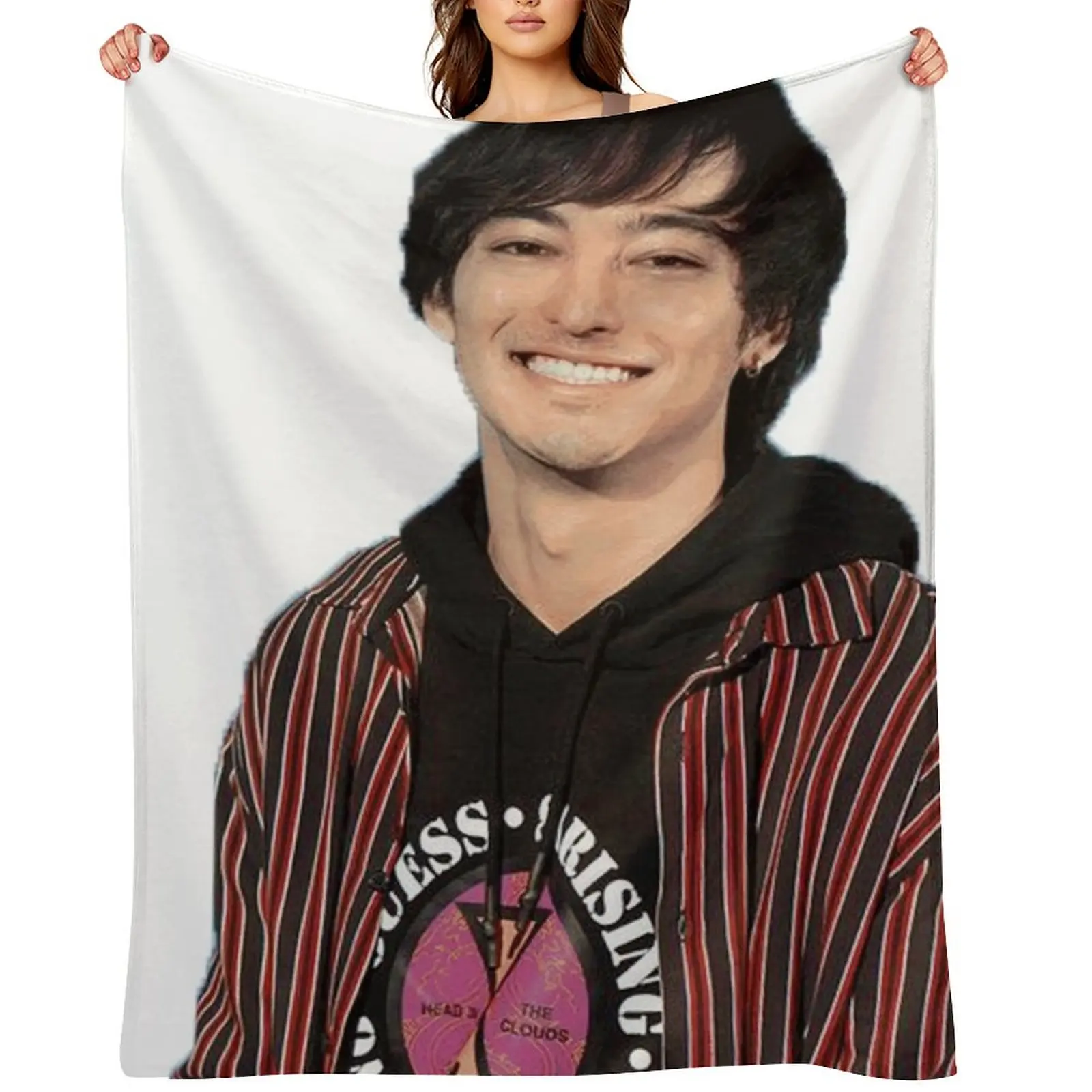 

joji Throw Blanket Bed Fashionable Cute Plaid Summer Beddings Tourist Blankets