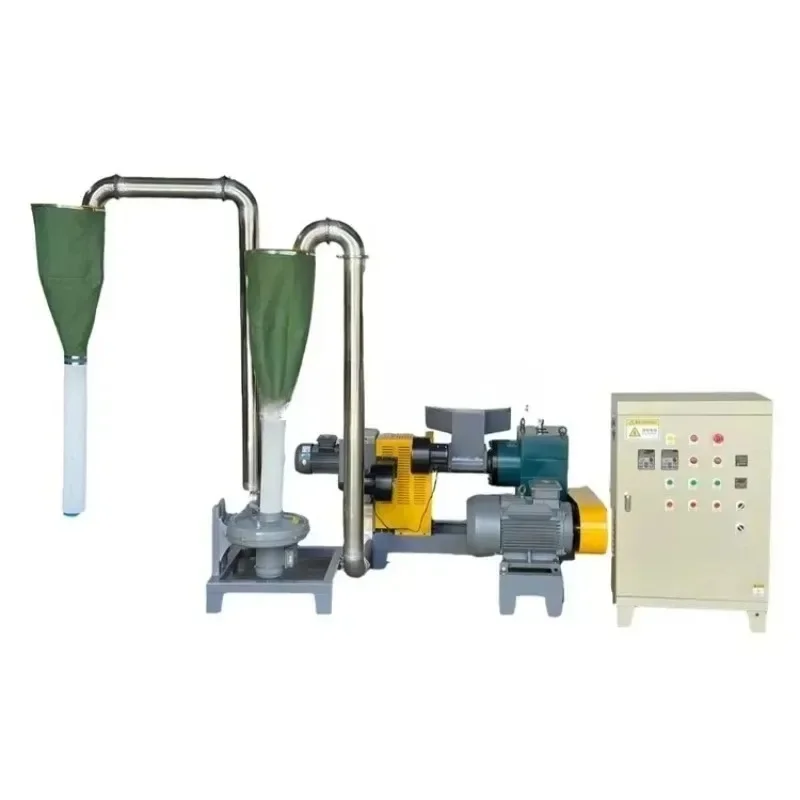 Mini Plastic Granule Film Extruder Recycling Granulator Production Line Small Manufacturing Machine Core Motor Components