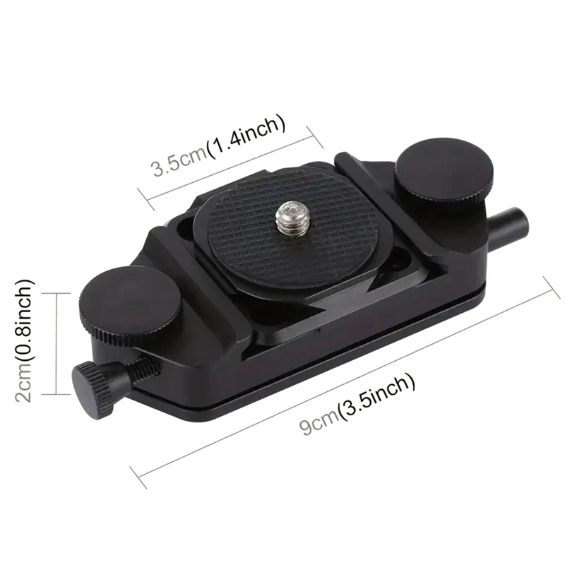 Camera Belt Clip Waist Camera Waist Buckle With Quick Release Camera Mount Adapter Compatible With Sony/Canon Camera-A22K