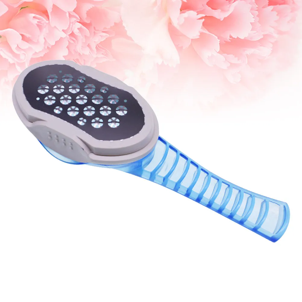 

Dead Skin Remover Stainless Steel Callus Remover Ergonomic Handle Easy Grip Comfortable Foot Care Pedicure File Exfoliating Tool